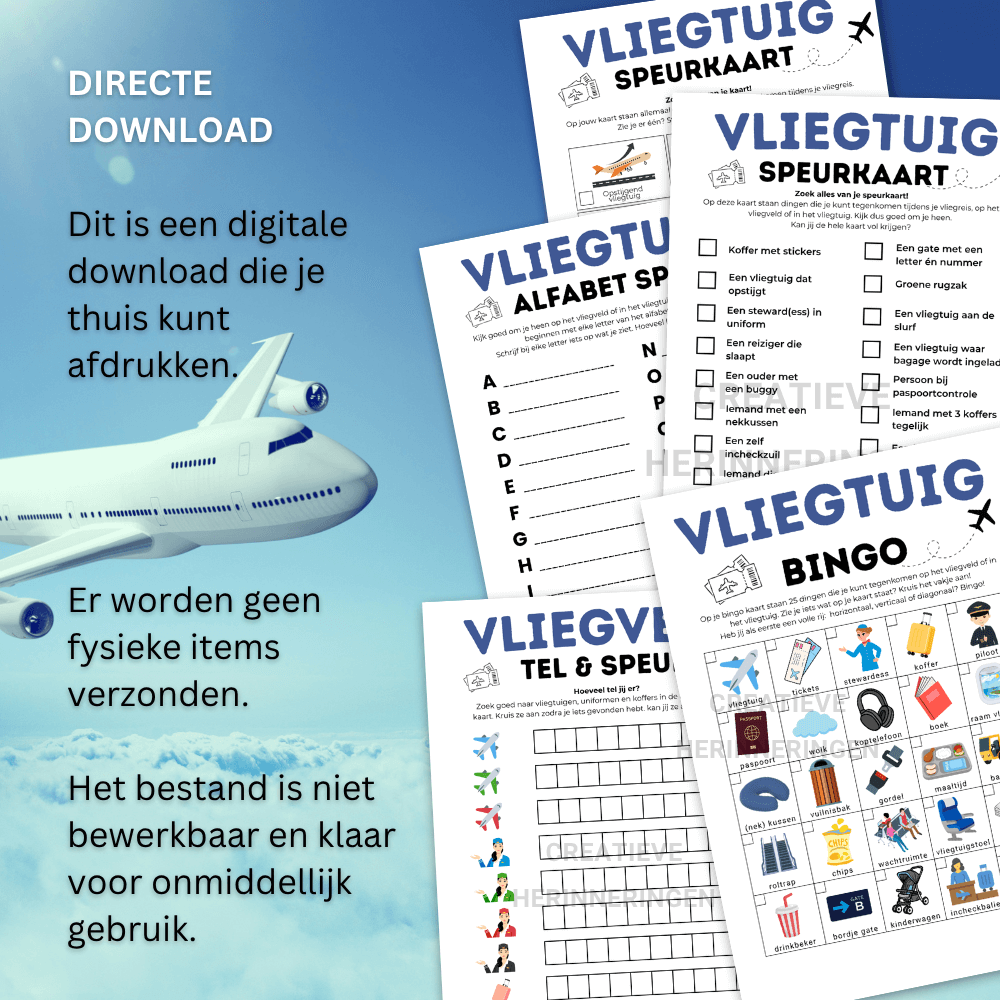 5 Vliegtuig spelletjes om kinderen actief bezig te houden