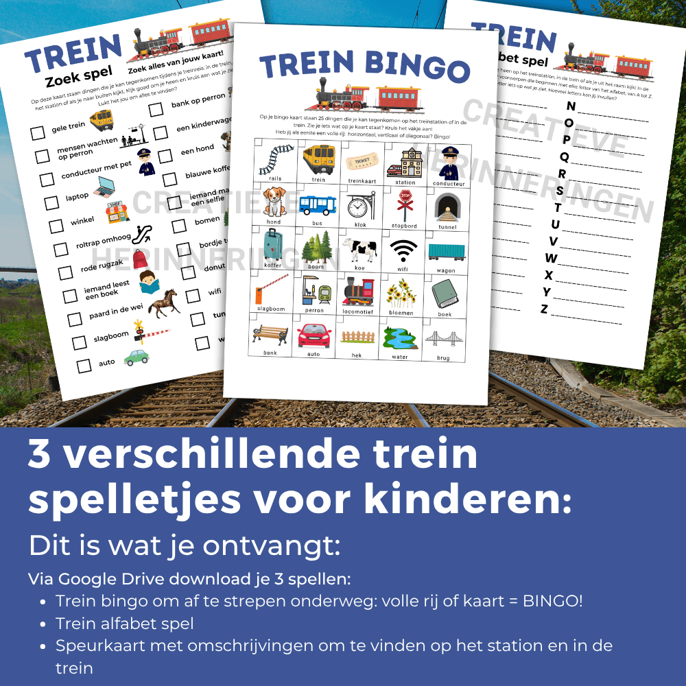 3-in-1 printable treinspelletjes voor onderweg