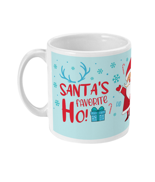 Kerst mok kerstman met jouw foto op mok