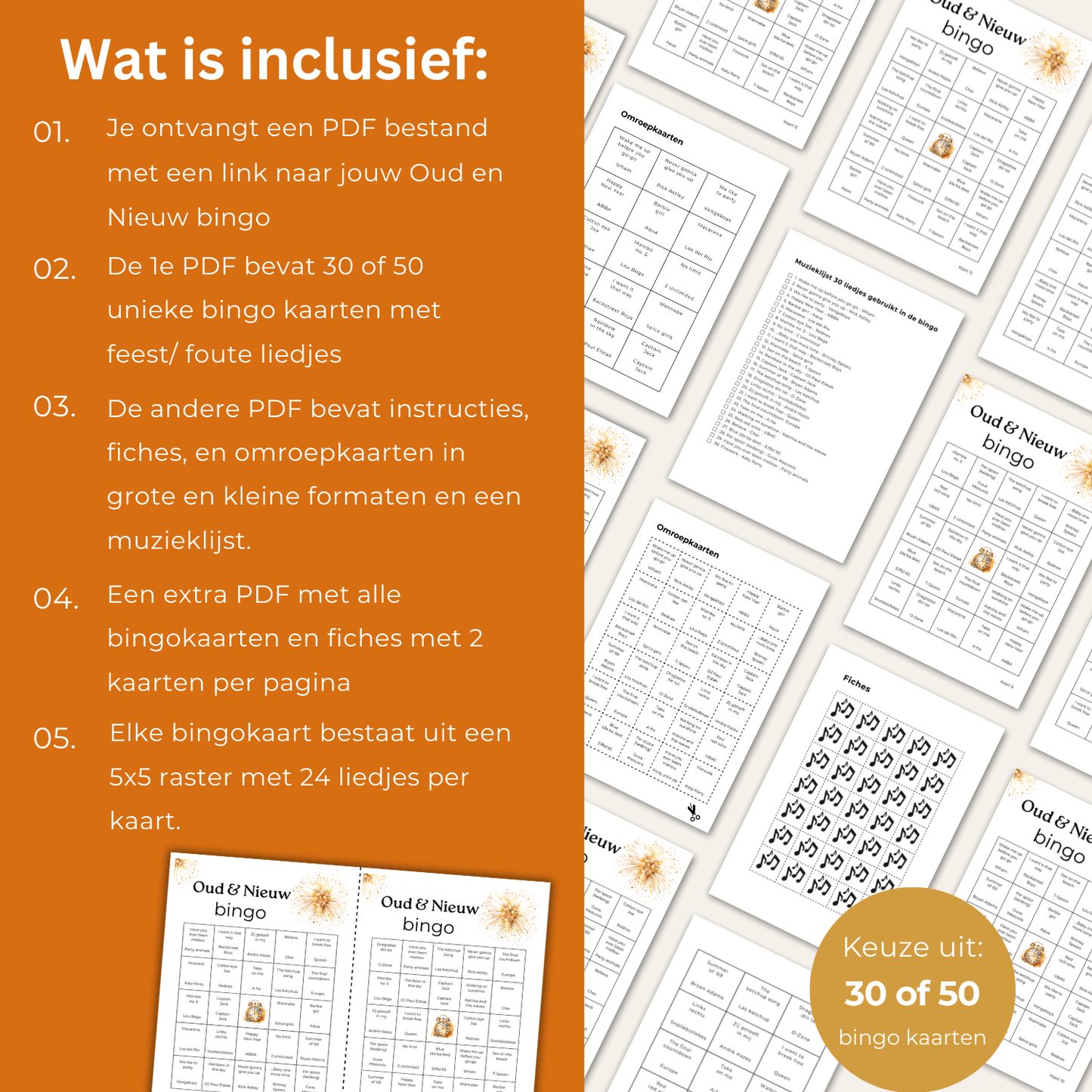 Activiteit voor oud en nieuw: muziekbingo spel voor grote groepen