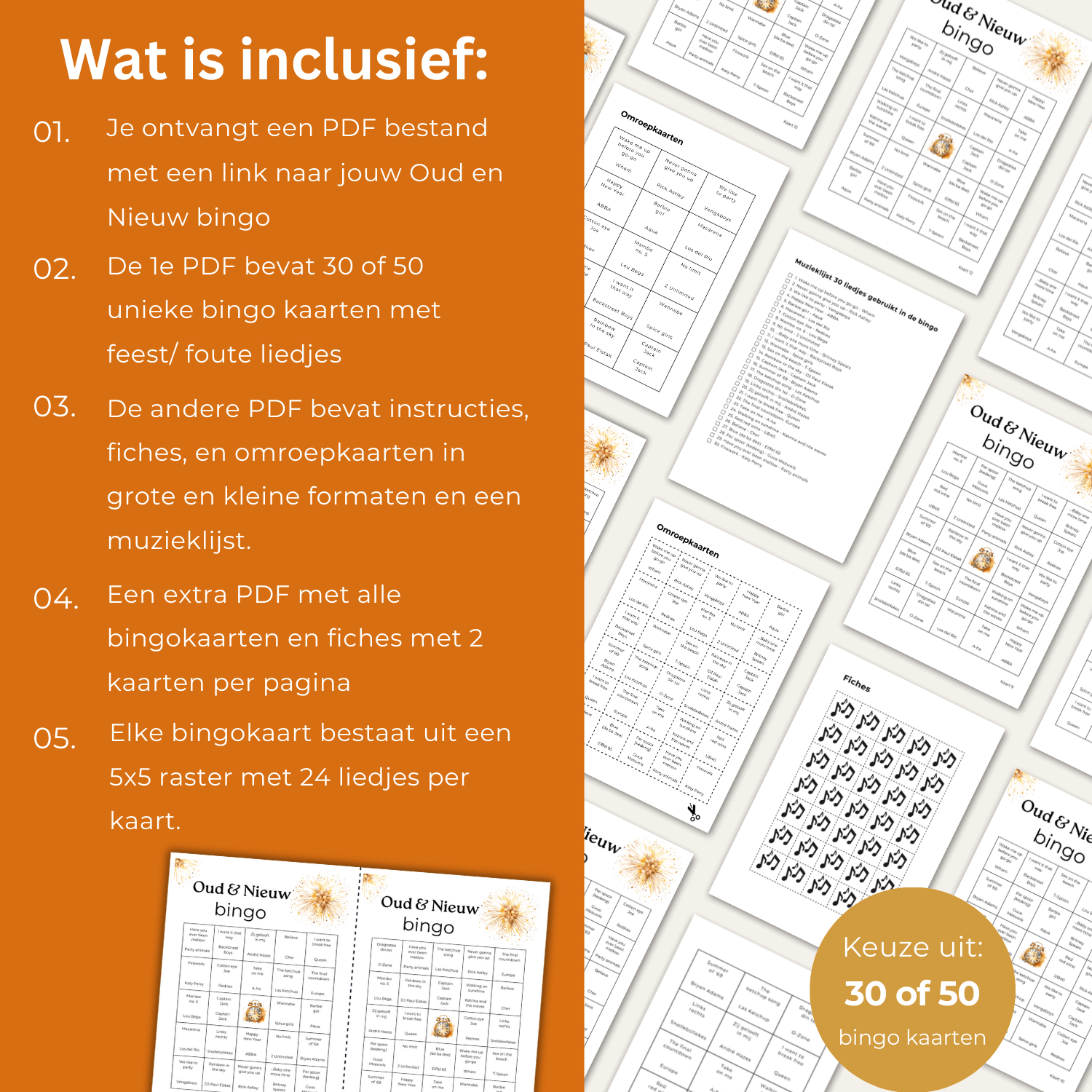 Activiteit voor oud en nieuw: muziekbingo spel voor grote groepen