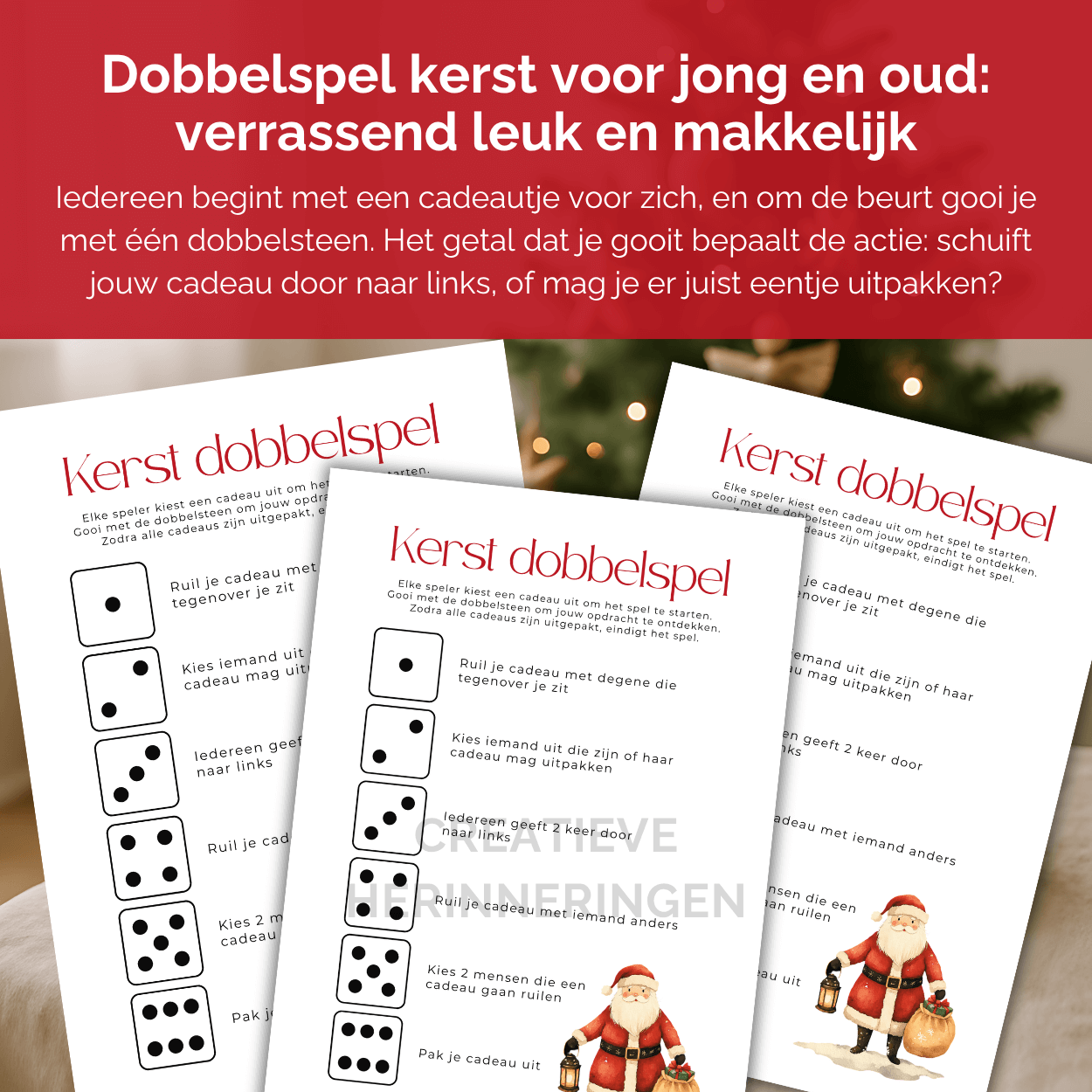 Download direct het kerst dobbelspel en begin meteen