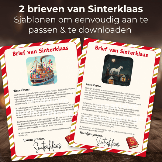 Brief van Sinterklaas downloaden en maken speciaal voor je kinderen