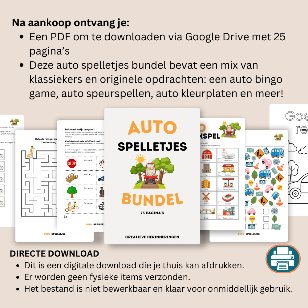 Spelletjes in de auto voor onderweg vermaak en gezelligheid 